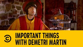 Demetri Martin  Highlight Compilation  Part 1 [upl. by Lacim]