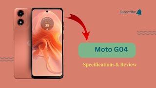 Moto g04 Specifications amp Review 🔥 [upl. by Fein]