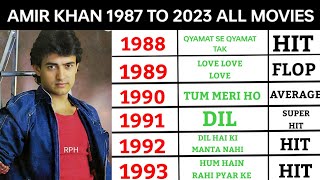 Amir Khan 1988 to 2023 all hit and flop movie  Amir khan movie  Amir Khan boxoffice collection [upl. by Damales625]