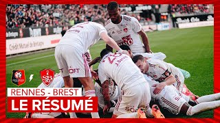 Rennes 45 Brest  Le résumé et les buts 🔴⚪ [upl. by Calie]