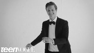 Watch Ansel Elgort Dance Through the Decades at His Teen Vogue Cover Shoot [upl. by Colwin]