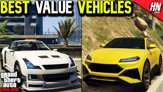 Top 10 BEST VALUE Vehicles In GTA Online [upl. by Primo]