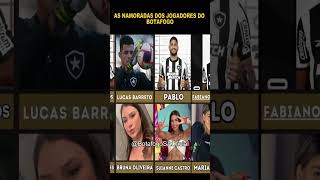 AS NAMORADAS DOS JOGADORES DO BOTAFOGO 2024 botafogo botafogorj edit futebol2024 [upl. by Anawal928]