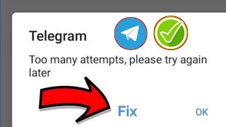 Come risolvere i troppi tentativi di Telegram Riprova più tardi [upl. by Eilrahs]