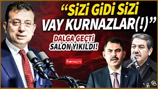 Ekrem İmamoğlu AKPlilerle dalga geçti salon yıkıldı quotSizi gidi sizi vay kurnazlarquot [upl. by Enirehtac]