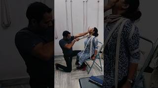 Neck Traction For Cervical spondylitis। peacefulyogajaipur cervical ytstudio [upl. by Xam768]