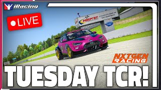 TCR Tuesday iRacing Touring Car with NXTGEN NXTCC S5 R4 Canadian Tire Motorsports Park [upl. by Lienaj]