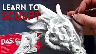 AIR DRY Clay TIPS Sculpting For Beginners [upl. by Yuma]