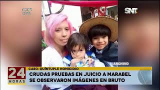 Quíntuple Homicidio Crudas pruebas en el Juicio a Bruno Marabel [upl. by Einahpats]