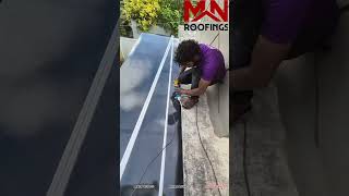 Polycarbonate sheet work kuzhithuraimarthandamroofing gates marthandam metal [upl. by Darell]