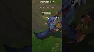 Warwick SFX  League of Legends Quick Showcase [upl. by Venn]