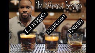 How to make a Ristretto Espresso amp Lungo Difference [upl. by Phillada]