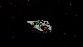 Thargoid Interceptor Medusa Variant Solo Kill No engineering challenge  Vulture  Elite Dangerous [upl. by Ayet]