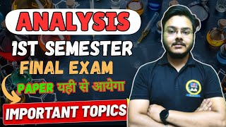 Pharmaceutical Analysis Most Important Questions 1st Semester  BSP Pharmacy  Punit Sir [upl. by Ainehta]