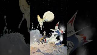 Frank Frazetta quotSpace Encounterquot Animation by Frazetta Girls [upl. by Clementine]