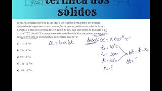 DILATAÇÃO DOS SÓLIDOS AP03 A dilatação térmica dos sólidos é um fenômeno importante em diversas [upl. by Garretson]