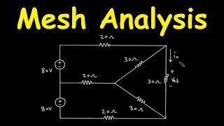 Mesh Analysis  Mesh Analysis Problem [upl. by Chandra]