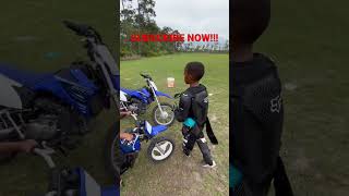 YAMAHA PW50 amp TTR110cc DIRTBIKE WARM UP🤣 [upl. by Edmonds735]