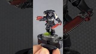 Black Templar Assault Intercessor Painting process warhammer40000 warhammer warhammer40k 40k [upl. by Teddy613]