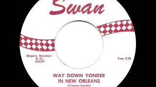 1960 HITS ARCHIVE Way Down Yonder In New Orleans  Freddy Cannon [upl. by Hgielrahc455]