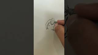 Black leg sanji drawing sanji anime shorts short [upl. by Havard]