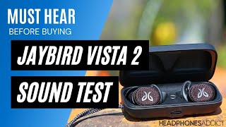 Jaybird Vista 2 Sound Quality Test  HeadphonesAddict [upl. by Iras]