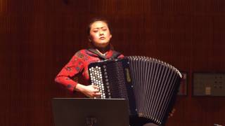 E Grieg  Holberg Suite Accordion solo live [upl. by Yim]