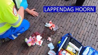 Politie Hoorn  Dienst tijdens Lappendag 2019  Toezicht mishandeling amp overlast [upl. by Bayly369]