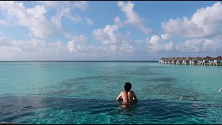 Lets go to Maafushivaru in the Maldivesa water pool villa with allinclusive luxury [upl. by Trbor]