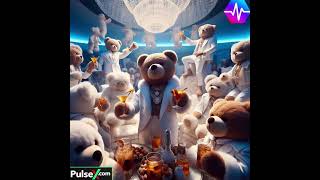 Party Time 🥳 Teddybear memes party music pulsechain [upl. by Orpha]