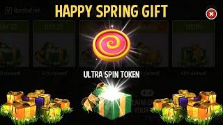 GOP3 Spring Calendar Gift Ultra Spin Token Prize Chest Reveal  Android [upl. by Westfall144]