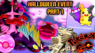 GIGANTAMAX STARTERS LEAKED Halloween Event part 1 get ready to pay up in Pokemon GO [upl. by Arnulfo]