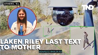 Heartbreaking testimony shows Laken Rileys last text message to her mom [upl. by Eserahs]