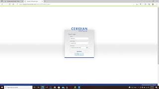 How To Login To Ceridian PayrollCeridian Dayforce Employee Payroll Login  Dayforce Tutorial 2021 [upl. by Yllib445]