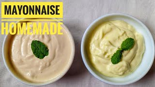 Mayonnaise  How To Make Mayonnaise At Home  Homemade Mayonnaise [upl. by Un]