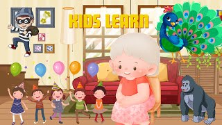 Nani Teri Morni Ko Mor Le Gaye  नानी तेरी मोरनी को मोर ले गए  Nursery Rhyme  kids learning [upl. by Deryl]