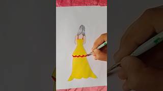 💫 girl Drawing 💕✨  viral  Trending  Shorts  drawing [upl. by Maguire]