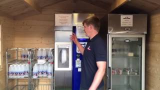 A quick guide on how to use are RAW MILK VENDING MACHINE on the family farm [upl. by Rodrich345]