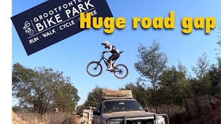 9 Ft Gap jump at Grootfontein MTB park [upl. by Corin135]