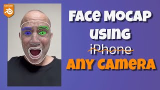 Face Mocap using ANY Camera [upl. by Anelam]