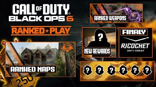 ALL NEW RANKED PLAY IN BLACK OPS 6 MAPS RELEASE DATE GUNS REWARDS RANKS AND MORE [upl. by Yeldarb]