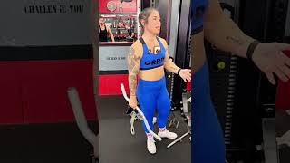 Confidence in the gym  Kortney Olson Training Program fitnesstraining confidence gymlife [upl. by Lednic]