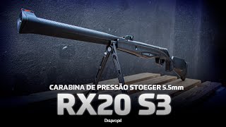 CARABINA DE PRESSÃO STOEGER BERETTA RX20 S3 55mm [upl. by Jase218]