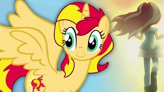 Is Sunset an Alicorn Now MLP Analysis  Sawtooth Waves [upl. by Balfore510]