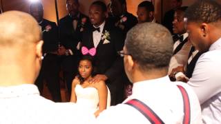 Alpha Phi Alpha sing at Wedding [upl. by Hanni]