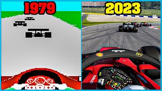 FORMULA 1 VIDEO GAMES EVOLUTION 1979  2023 [upl. by Afira]