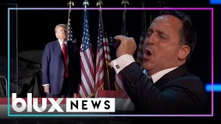 Trump Rally Opera Performance “God Bless America”  blux [upl. by Haeli]