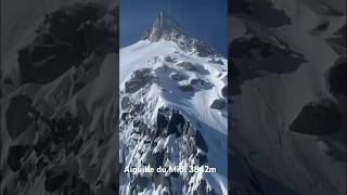 téléphérique arrives at l’Aiguille du midi 3842m in the French Alps [upl. by Ytiak]