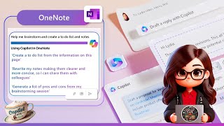 Daily M365 Copilot Prompt  Organise my OneNote create a To Do list write notes list proscons [upl. by Tnias463]