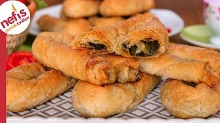 El Açması Tadında Ispanaklı Börek  Börek Tarifleri  Nefis Yemek Tarifileri [upl. by Anthiathia]